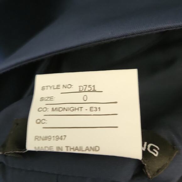 Alfred Sung Women's Midnight Blue Criss-cross Off The Shoulder Gown Dress D751 0 - Picture 11 of 14